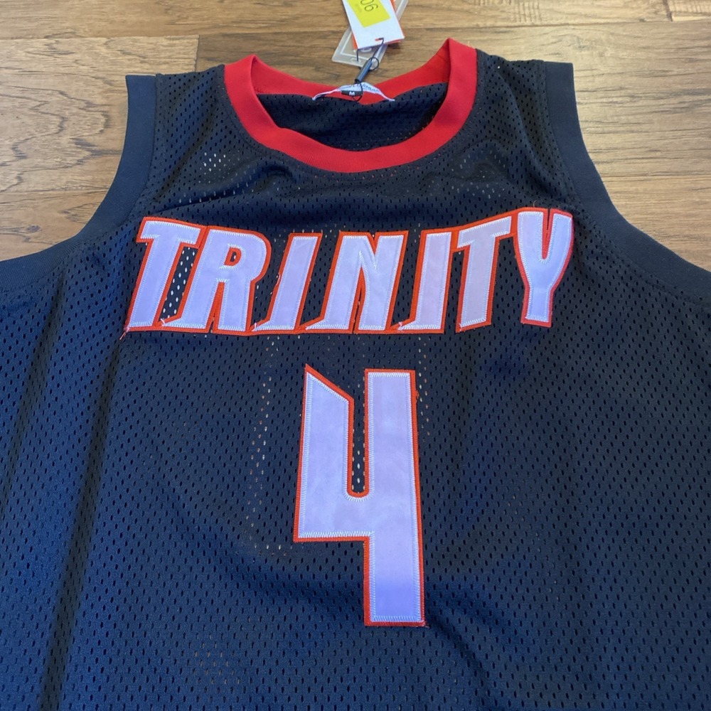 Headgear Dennis Smith Jr. Trinity Christian Academy Jersey #4 NWT Size Medium - Picture 2 of 7